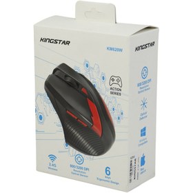 تصویر ماوس بی سیم کینگ استار مدل KM620WS KingStar KM620WS Wireless Mouse