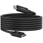 تصویر کابل یو اس بی سی ۲ متری ۲۴۰ وات بلکین مدل Belkin Connect USB4 Cable 240W + 20Gbps 