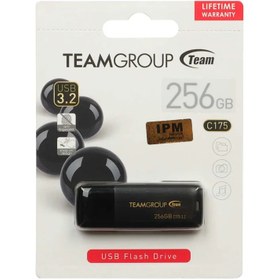 تصویر TeamGroup C175 USB3.2 Flash Memory - 256GB مشکی (گارانتی مادام العمر IPM) 