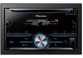 تصویر Pioneer FH-S505BT استاندارد استریو صوتی اتومبیل ، پخش کننده CD / USB / AUX ، iOS / Android / Bluetooth / Sub-woofer Control - مشکی (بسته 1) 