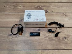 تصویر دستگاه ضبط صدا 3 سانتی سونی - SONY GT-7750 / حافظه 8 گیگ - سنسور دار / دارای هندزفری / شنود صدا 