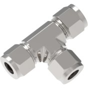 تصویر کانکتور سه راه HY-LOK کره 1/2"اینچ 6000psi Union Tee 1/2" OD hy lok