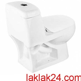 تصویر توالت فرنگی گلسار مدل پارمیس سیم لس 