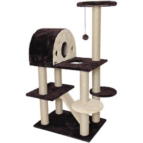 تصویر اسکرچر، لانه، جای خواب و درخت کدیپک مدل توسکا Kedipek Cat Tree Adler Model