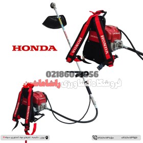 تصویر علفتراش هوندا اصلی ۴ زمانه حک اصلی پشتی بلند HONDA GX35 