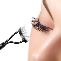 تصویر شانه لیفت مژه فلزی تاشو 