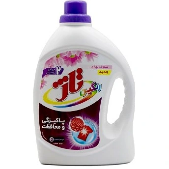 خرید و قیمت تاژ مایع لباسشویی رنگی با با فرمول سه گانه 2700 گرمی | ترب