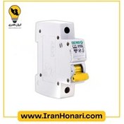 تصویر فیوز مینیاتوری تیپ C دنا الکتریک تکفاز 25A Miniature Circuit Breaker 25A Dena electric