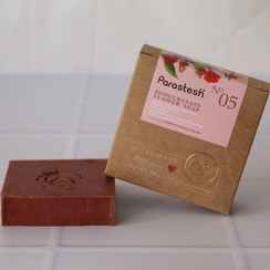 تصویر صابون گل انار پرستش Pomegranate soap