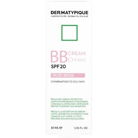 تصویر ضد آفتاب BB درماتیپیک Spf 20 رز بژ حجم 30 میلی لیتر 