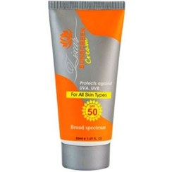 تصویر کرم ضد آفتاب بی رنگ SPF50 زیکسار 