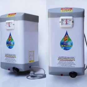 تصویر آبگرمکن برقی دیواری ۱۵ لیتری ایمن سوز Elecrical water heater/15 lt