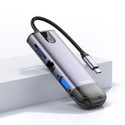 تصویر مبدل(هاب) تایپ سی 10 پورت برند Mcdodo - مدل HU-7۴۲ Mcdodo USB-C 10 Port Hub HU-7۴۲