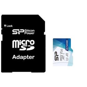 تصویر رم میکرو 64 گیگ سیلیکون پاور ا SiliconPower MicroSD 64GB SiliconPower MicroSD 64GB