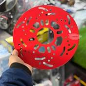 تصویر صفحه پشت رینگ رنگی - قرمز 