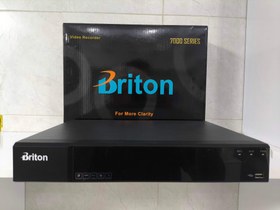 تصویر دستگاه dvr برایتون 4 کاناله سری حرفه ای2مگا پیکسل HD briton