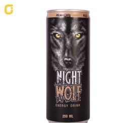 تصویر نوشابه انرژی زا نایت ولف (Night Wolf) حجم 250 میلی لیتری - 24 عدد 