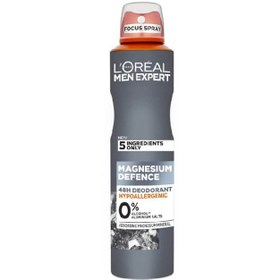 تصویر اسپری ضدتعریق لورآل مدل Magnesium Defence سری Men Expert مردانه 250 میلی لیتر 