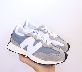 تصویر کتونی بچه گانه نیوبالانس ۳۲۷ طوسی New Balance 327 