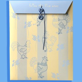 تصویر پوشه طرح مرغ و خروس 