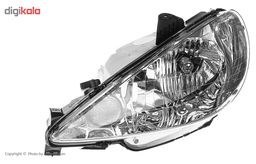 تصویر چراغ جلو سمت چپ کروز 206 Headlight 206