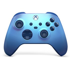 تصویر دسته بازی مایکروسافت آبی تغییر یافته Xbox Series ا Microsoft Xbox Series Controller Aqua Shift Microsoft Xbox Series Controller Aqua Shift