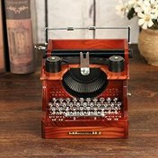 تصویر ماشین تایپ موزیکال دکوری |وسیله دکوری خاص و نوستالژیک 