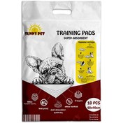 تصویر پد زیرانداز بهداشتی سگ و گربه سانی پت 10 عددی Sunny Pet Training Pads