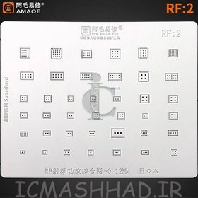 تصویر شابلون آی سی آنتن AMAOE RF2 