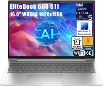 تصویر لپ تاپ اچ پی نسل چهارده HP ELITEBOOK 660 G11 OPEN BOX | CORE ULTRA 5 135 U | 8GB DDR5 | 512GB SSD | INTEL AI BOOST | 16 FHD 
