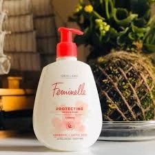 تصویر ژل بهداشتی شستشو مخصوص بانوان - ژل شستشوی بانوان فمینله با عصاره کرن بری FEMINELLE Protecting Intimate Wash Cranberry