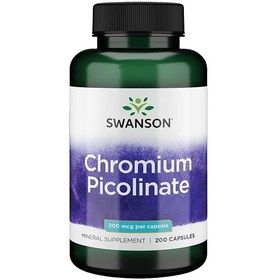 تصویر کروم پیکولینات سوانسون Swanson Chromium Picolinate Swanson Chromium Picolinate