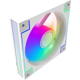 تصویر فن 3 تایی کیس گیمینگ گیم‌ مکس RD300 WH 