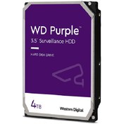 تصویر هارد دیسک اینترنال وسترن دیجیتال مدل Purple WD43PURZ ظرفیت 4 ترابایت (اصلی) 