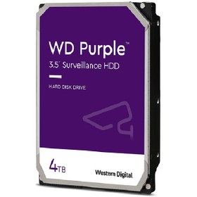 تصویر هارد دیسک اینترنال وسترن دیجیتال مدل Purple WD43PURZ ظرفیت 4 ترابایت (اصلی) 