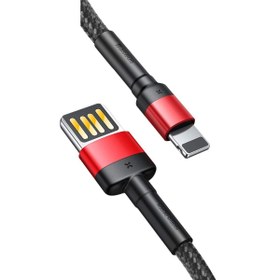 تصویر کابل 1 متری Lightning بیسوس CALKLF-G91 Baseus CALKLF-G91 1m Lightning Data Charging Cable