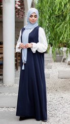 تصویر سارافون الیزه - سورمه ای / سایز ۱ 