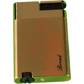 تصویر فندک براد طلایی با امکان بارگزاری عکس، متن، صدا 