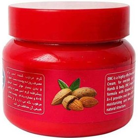 تصویر کرم مرطوب کننده دست و صورت انس Onc مدل Almond حاوی روغن بادام 