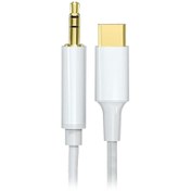 تصویر کابل تبدیل USB-C به AUX کی نت پلاس مدل KP-CSC35MM طول 1.2 متر Knet Plus Type C To 3.5mm Male Aux Cable KP-CSC35MM