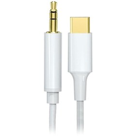 تصویر کابل تبدیل USB-C به AUX کی نت پلاس مدل KP-CSC35MM طول 1.2 متر Knet Plus Type C To 3.5mm Male Aux Cable KP-CSC35MM