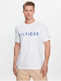 تصویر تیشرت مردانه تامی هیلفیگر اورجینال طلایی Tommy Hilfiger MW0MW31518-07 