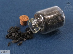 تصویر تندیس ابسیدین سنگ ریزه کد 33541 