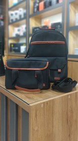 تصویر کوله پشتی عکاسی کیفیت عالی ظرفیت ۴ دوربین کامل با Camera backpack