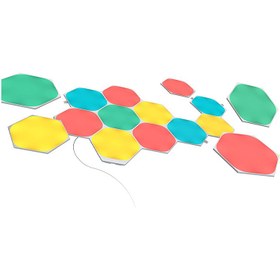 تصویر پنل روشنایی هوشمند ۱۵ قطعه Nanoleaf Hexagon Starter Kit 