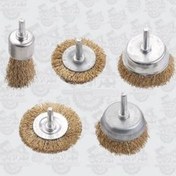 تصویر فرچه سردریلی 5 عددی 