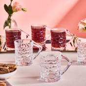 تصویر ست لیوان چای خوری ۶ پارچه کاراجا خلیج ۱۹۵ میلی 