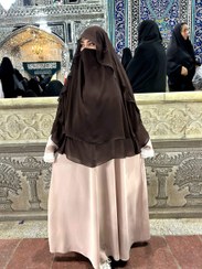 تصویر مقنعه خمار پوشیه دار آیه ۲ 