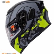 تصویر کلاه کاسکت فک متحرک Ek فسفری مدل JK902 کد 15 Ek phosphoric moving jaw casket, model JK902, code 15