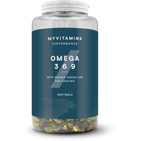 تصویر کپسول امگا 369 مای ویتامینز 120عددی MYVITAMINS OMEGA 3 6 9 SOFTGELS